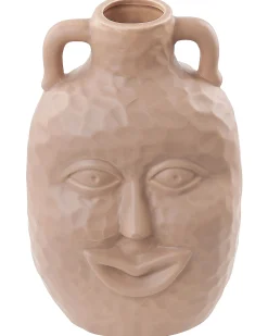 Wazon na kwiaty VERIA Ceramika 26 cm Piaskowy