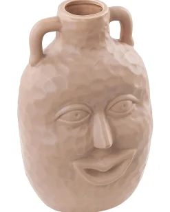 Wazon na kwiaty VERIA Ceramika 26 cm Piaskowy
