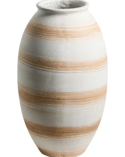 Wazon na kwiaty ZERVATA 42 cm Złamana biel