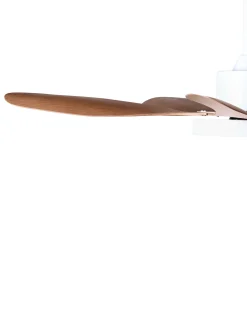Wentylator sufitowy z lampą BARBET Z pilotem LED Jasnobrązowy