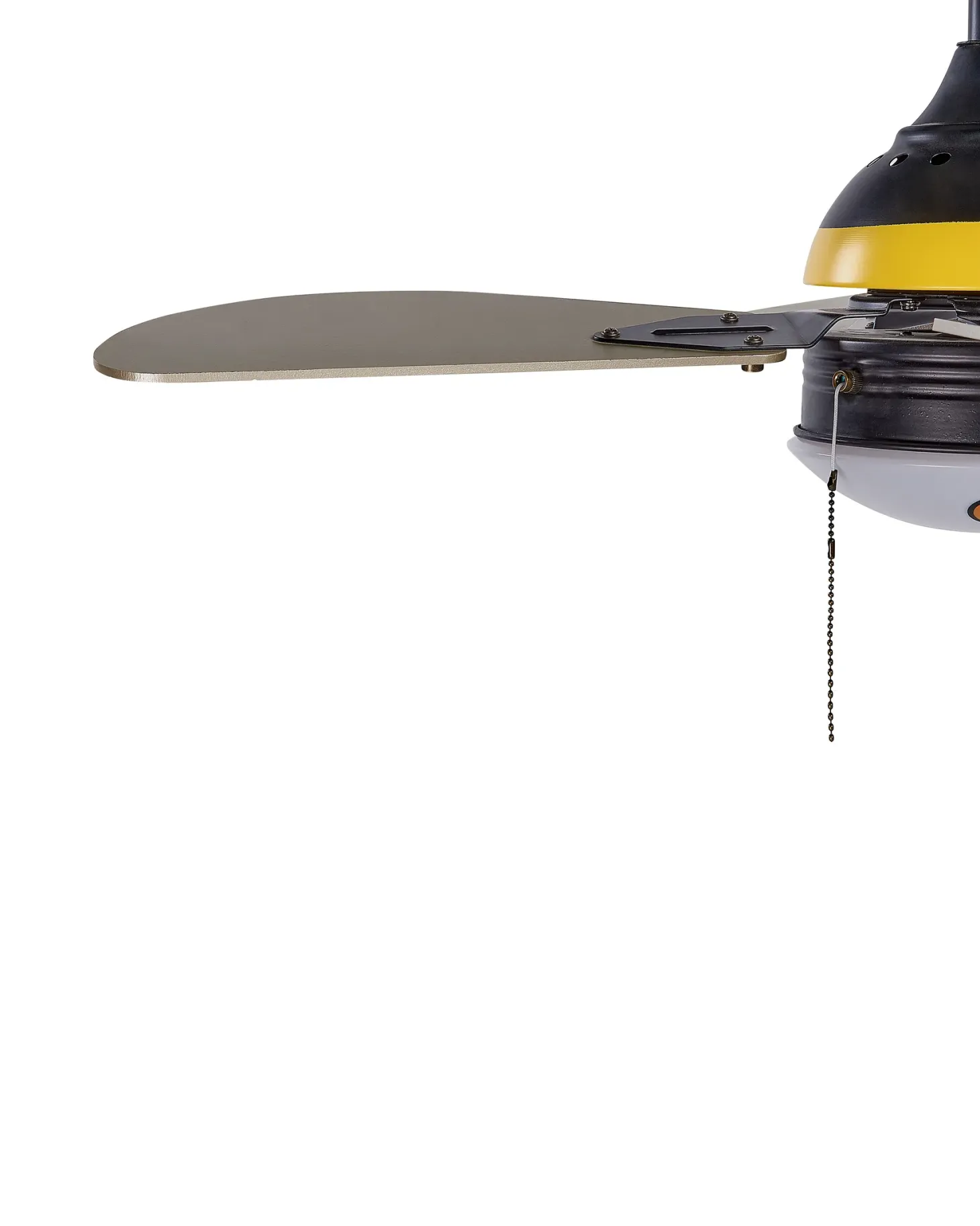 Wentylator sufitowy z lampą DOLORES LED Żółty