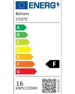 Wentylator sufitowy z lampą DOLORES LED Żółty