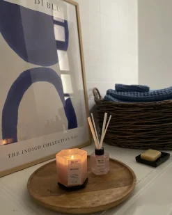 Świeczka zapachowa z patyczkami zapachowymi CLASSY TINT Wosk sojowy Nuty owocowe
