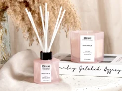 Świeczka zapachowa z patyczkami zapachowymi CLASSY TINT Wosk sojowy Nuty owocowe