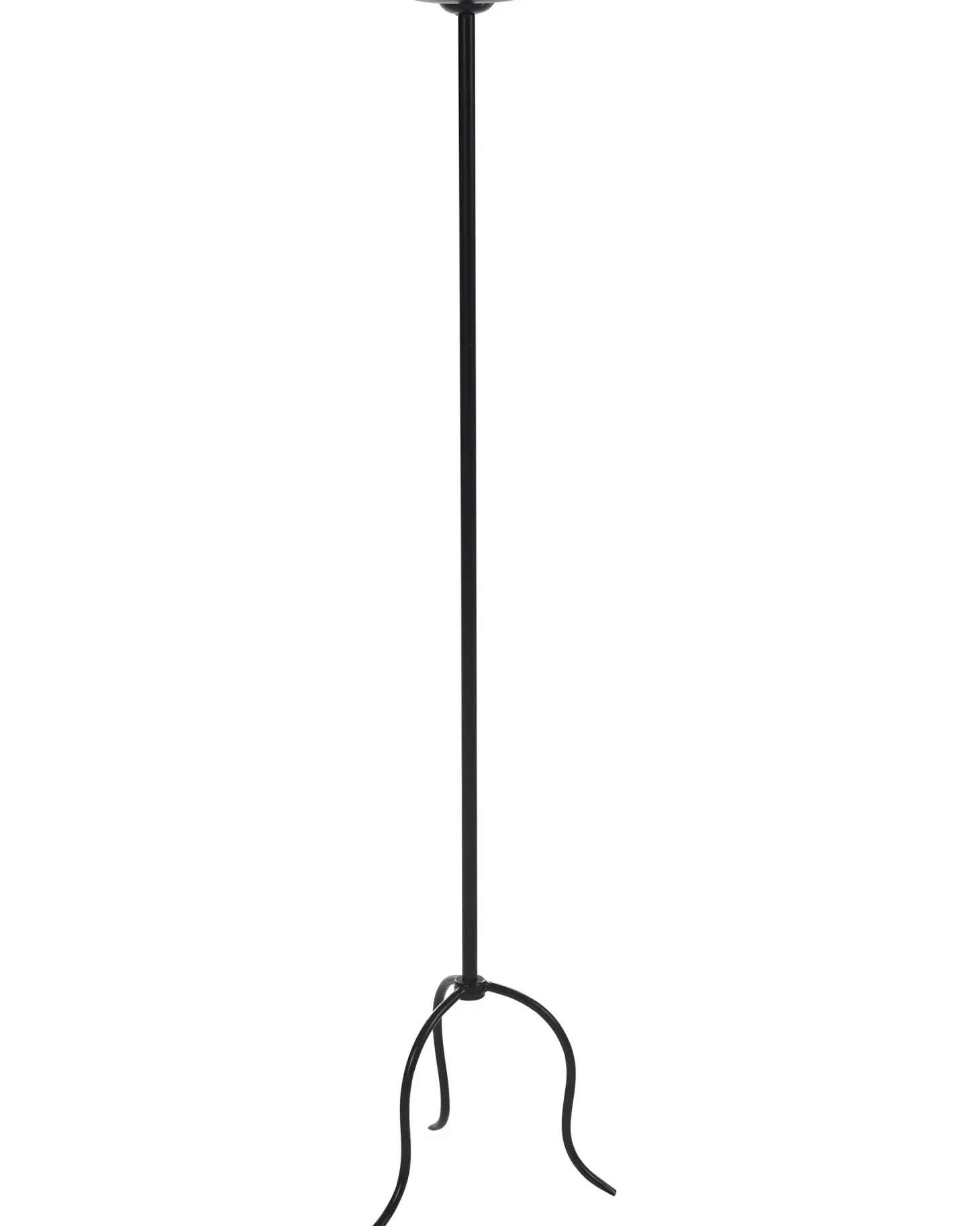 Świecznik ALMADA Metal 118 cm Czarny