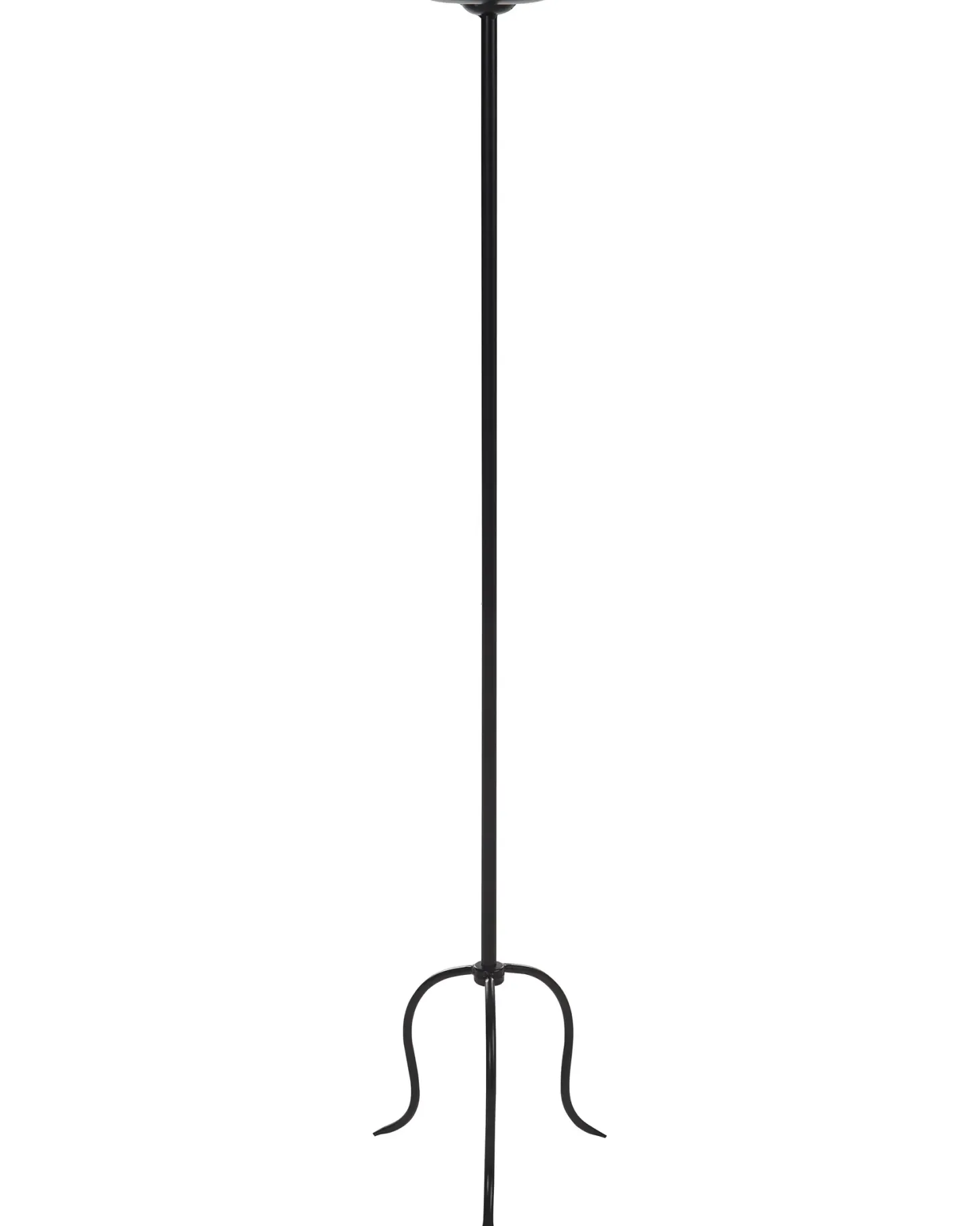 Świecznik ALMADA Metal 118 cm Czarny