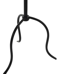 Świecznik ALMADA Metal 118 cm Czarny