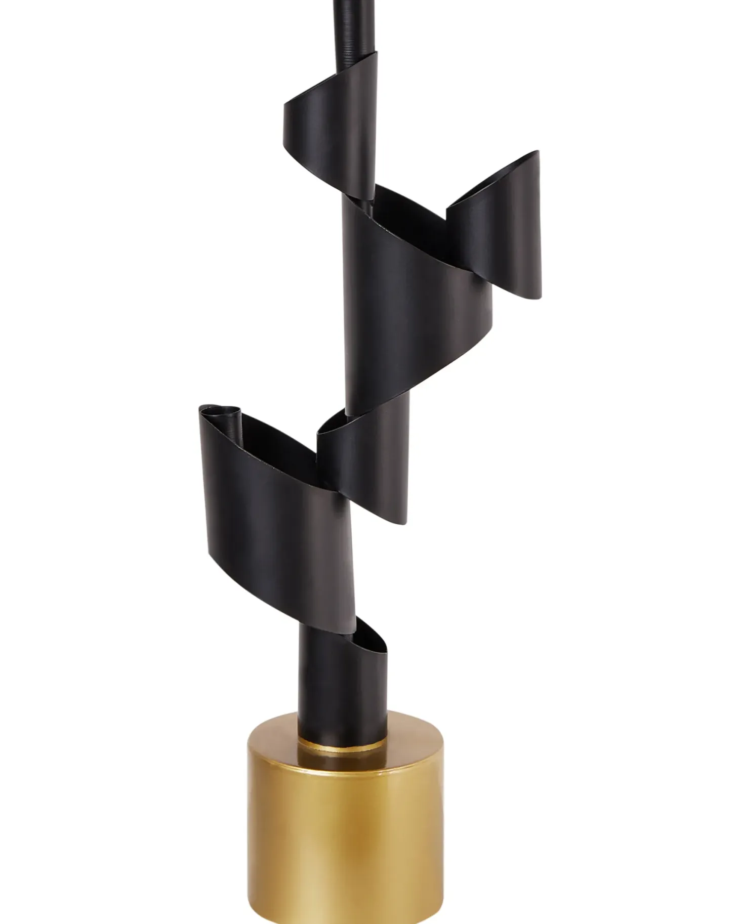 Świecznik AMILLY Metal 51 cm Czarny
