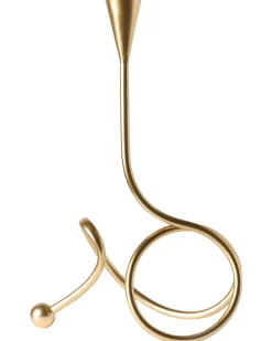 Świecznik AROUCA Metal 40 cm Złoty