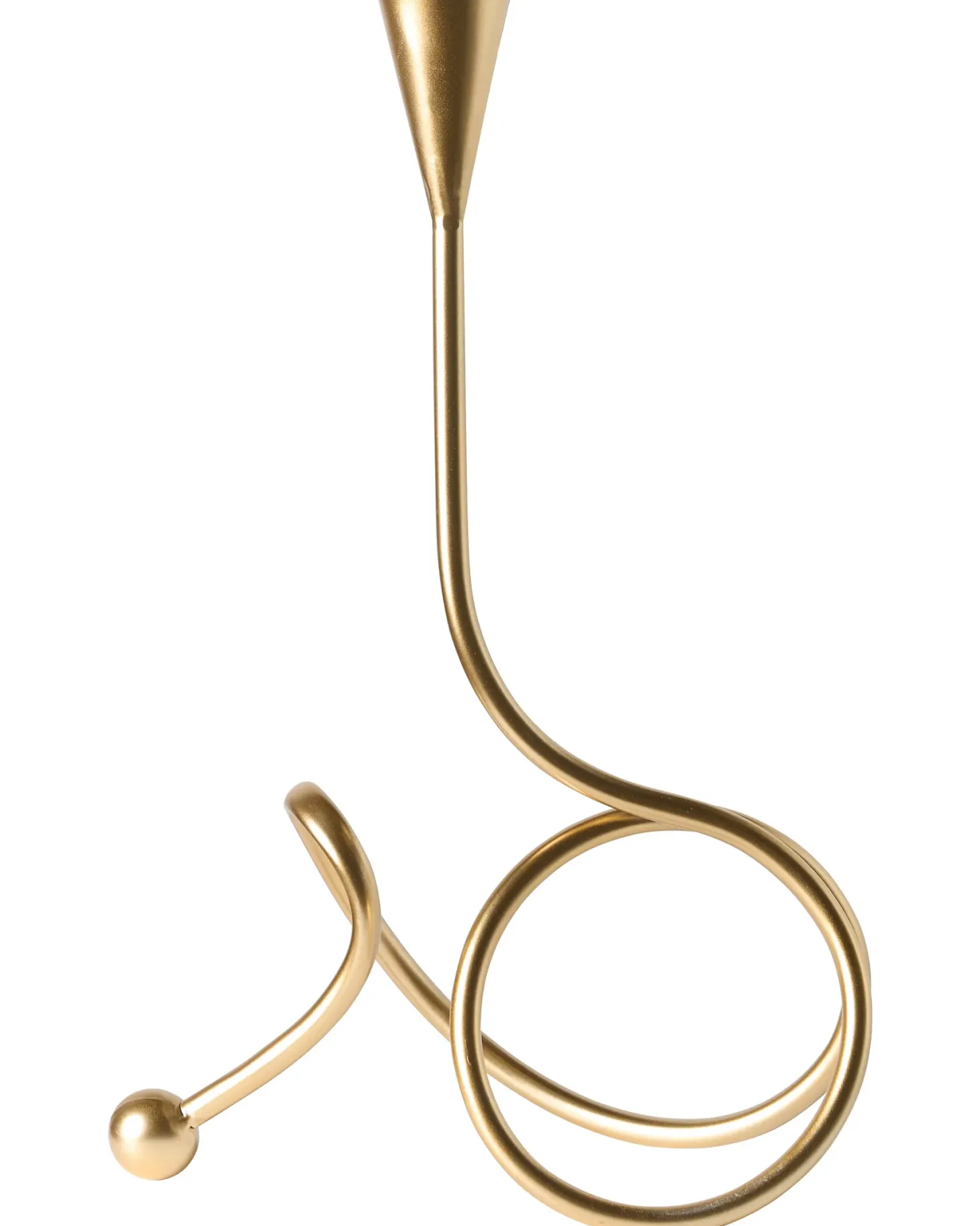 Świecznik AROUCA Metal 40 cm Złoty