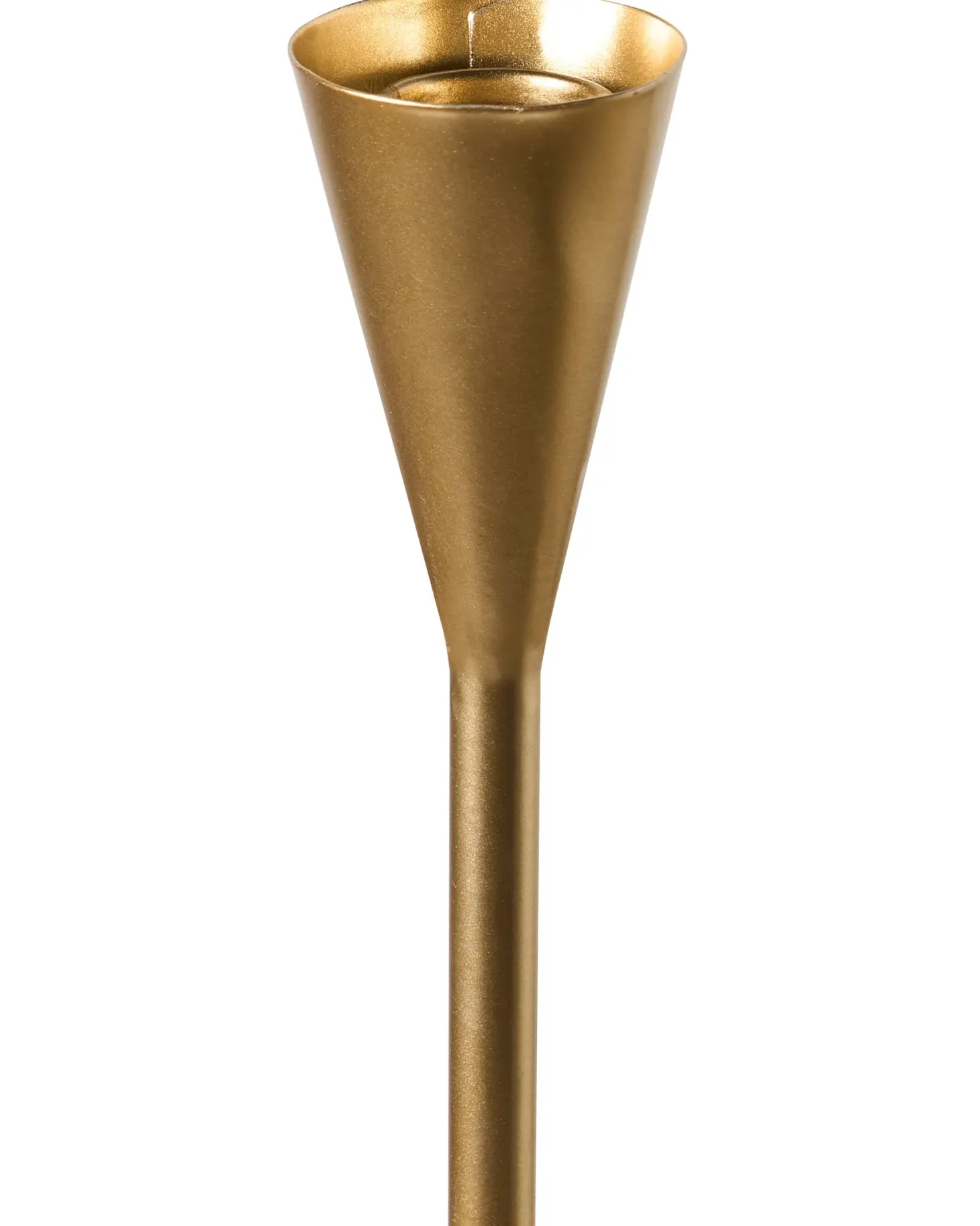 Świecznik AROUCA Metal 40 cm Złoty
