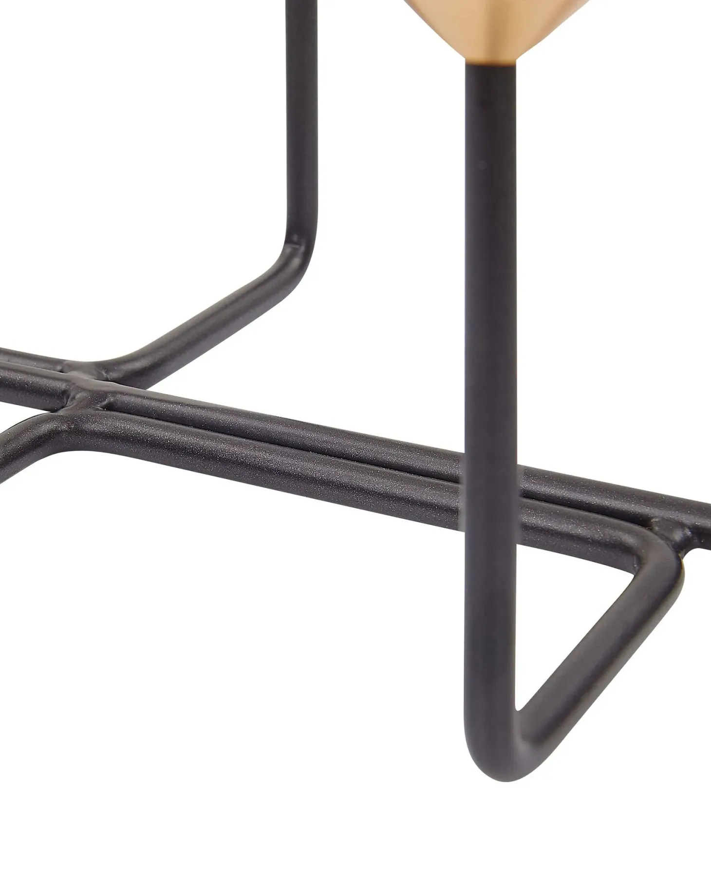 Świecznik BANGKA Metal 12 cm Czarny