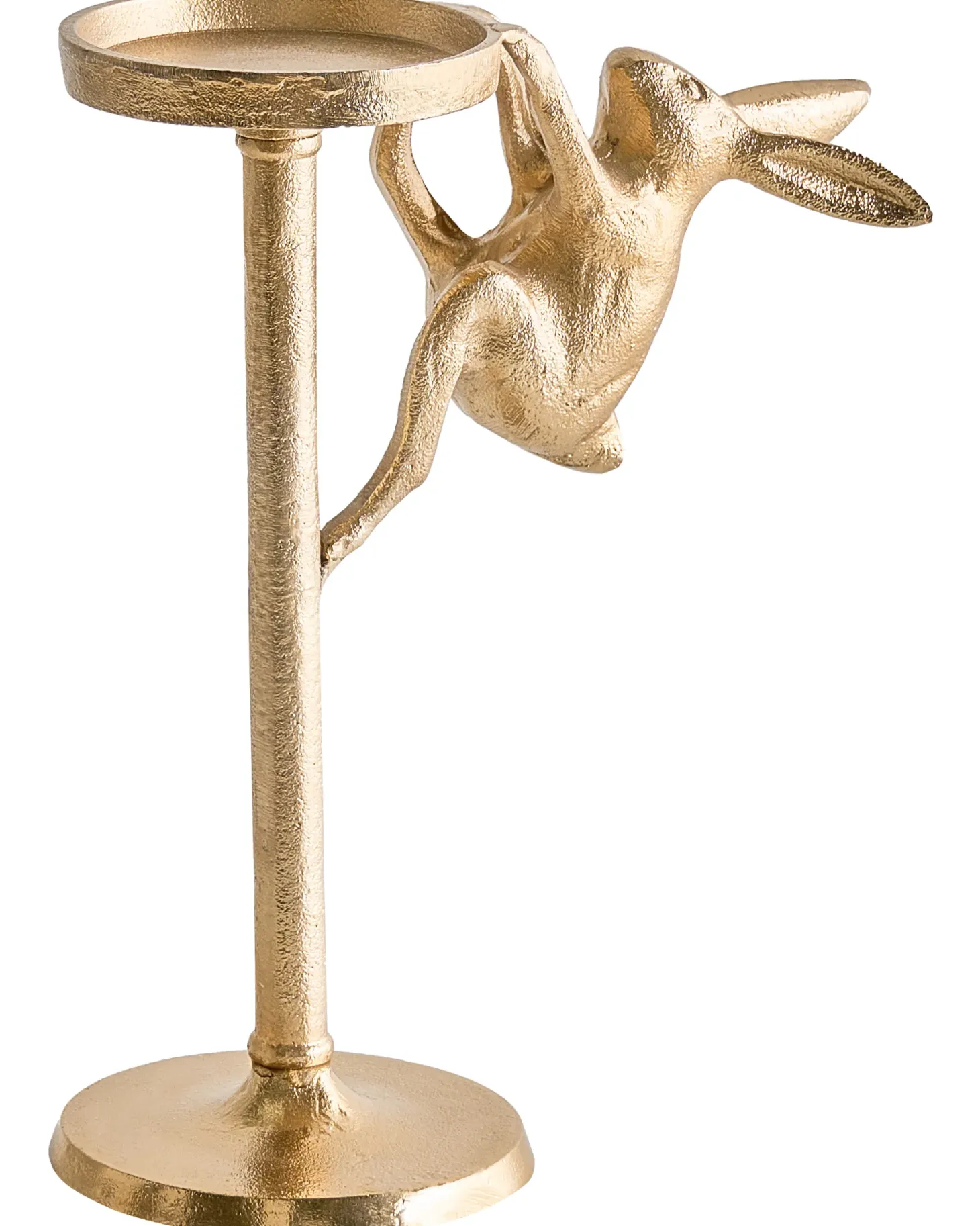 Świecznik KOSOR Metal 25 cm Złoty