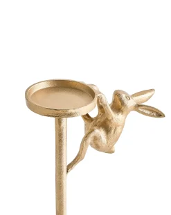 Świecznik KOSOR Metal 25 cm Złoty