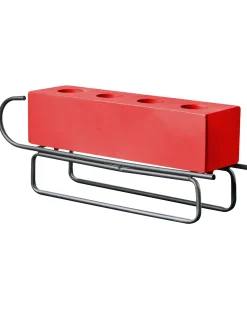 Świecznik KUHMO Czerwony Metal