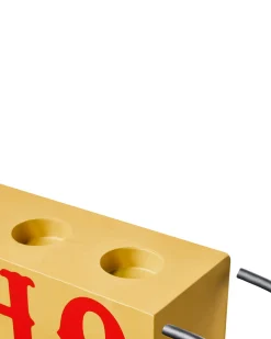 Świecznik KUHMO Żółty Metal