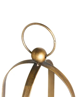 Świecznik MARAWI Metal 48 cm Złoty