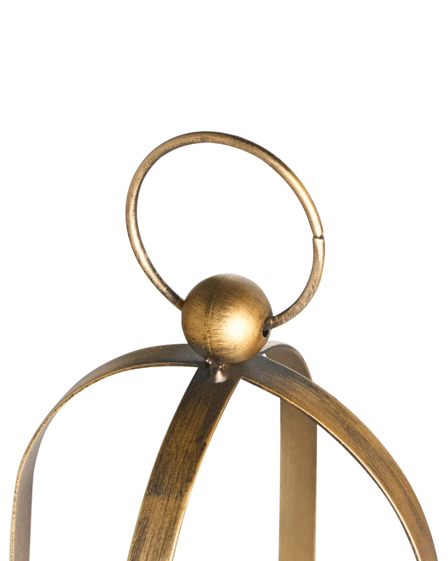 Świecznik MARAWI Metal 48 cm Złoty