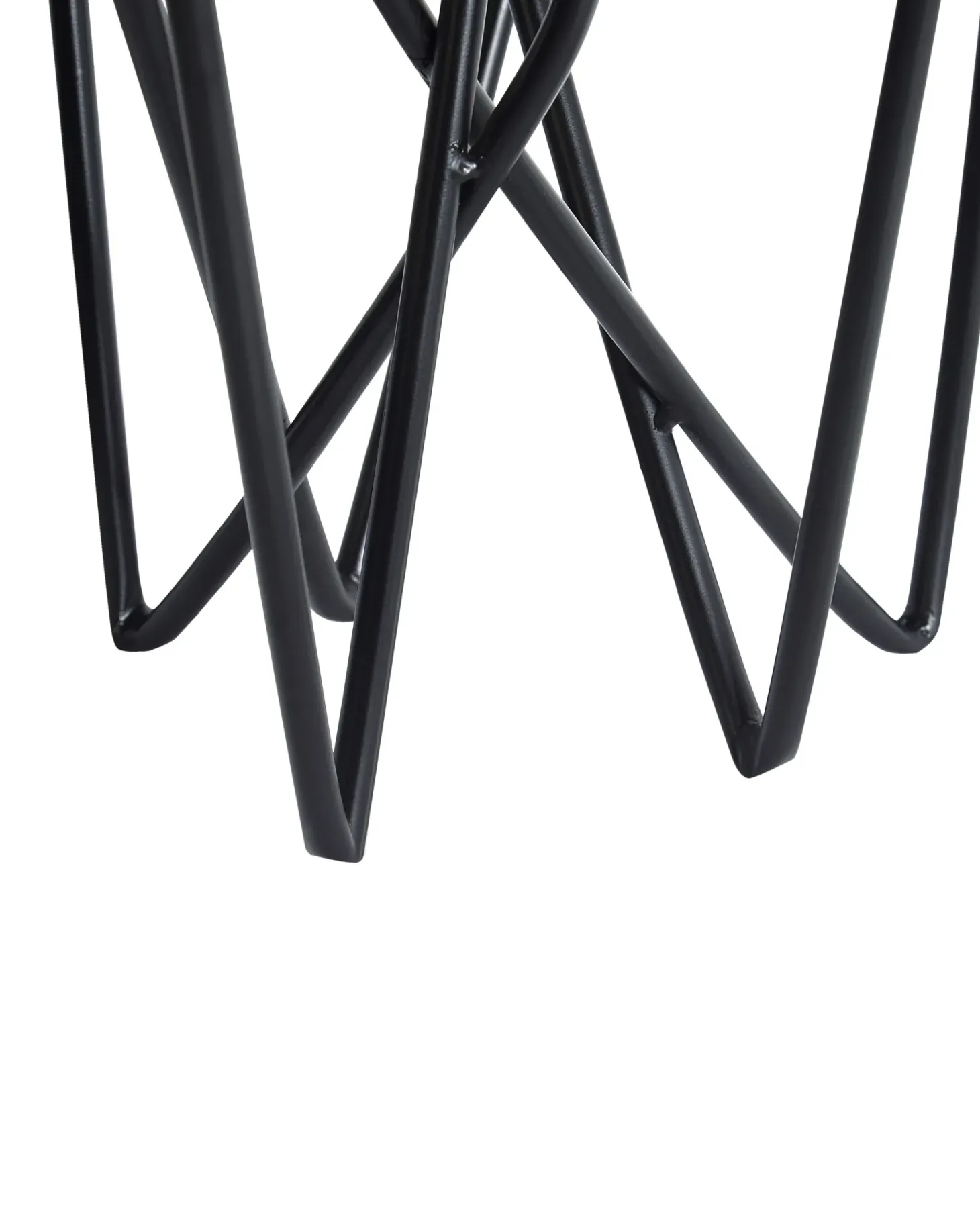Świecznik MATOSINHOS Metal 54 cm Czarny