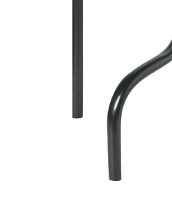 Świecznik PORRTELA Metal 50 cm Czarny