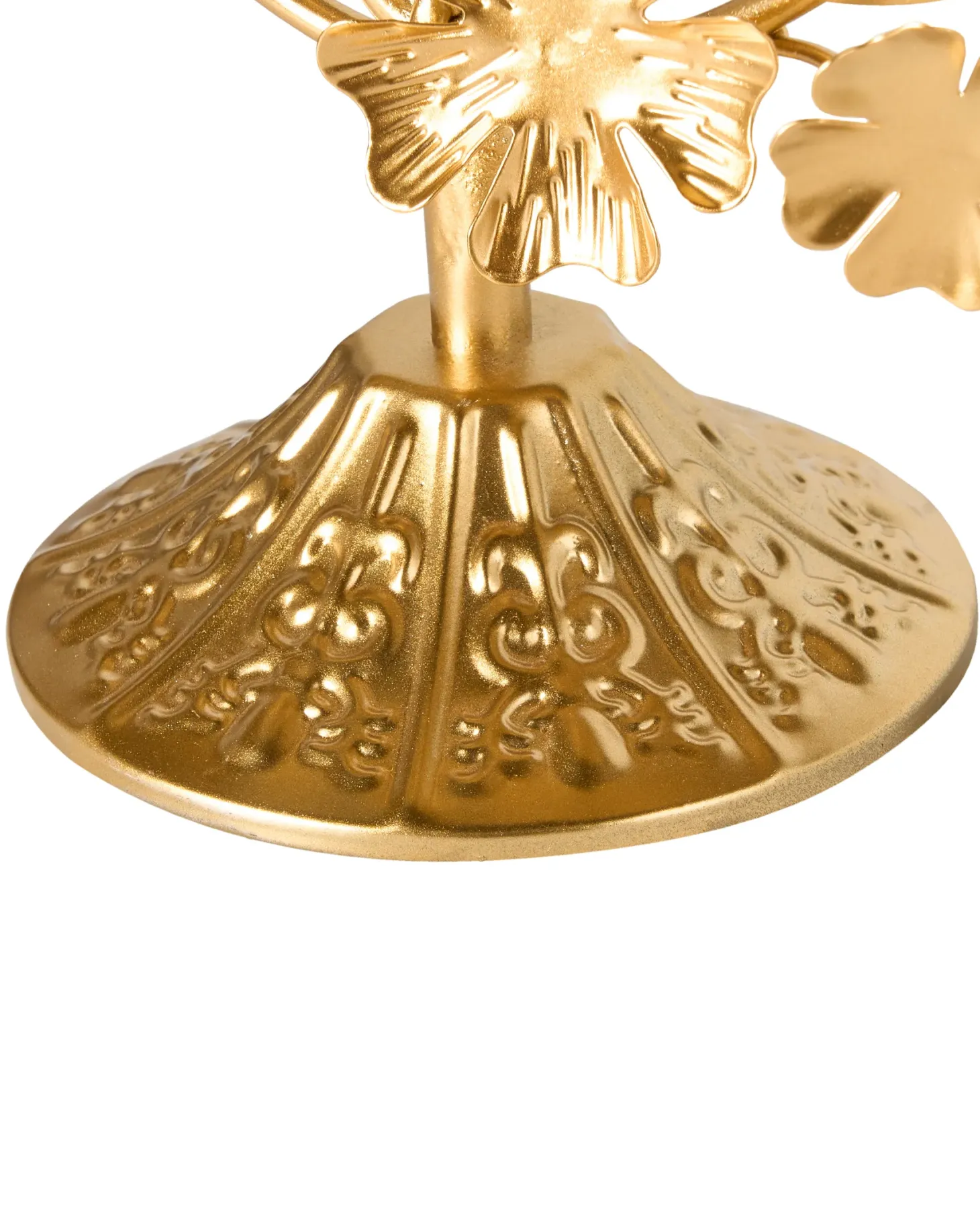 Świecznik RAMADA Metal 25 cm Złoty