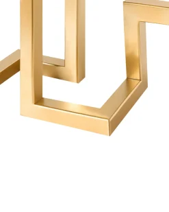 Świecznik RAPOSO Metal 30 cm Złoty