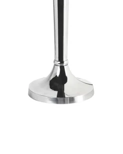Świecznik SANAFA Metal 41 cm Srebrny