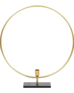 Świecznik SERAM Metal 45 cm Złoty