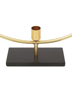 Świecznik SERAM Metal 45 cm Złoty