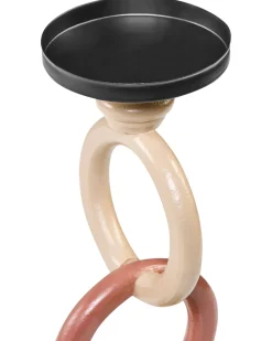 Świecznik WATERFORD Drewno sosnowe 29 cm Kolorowy