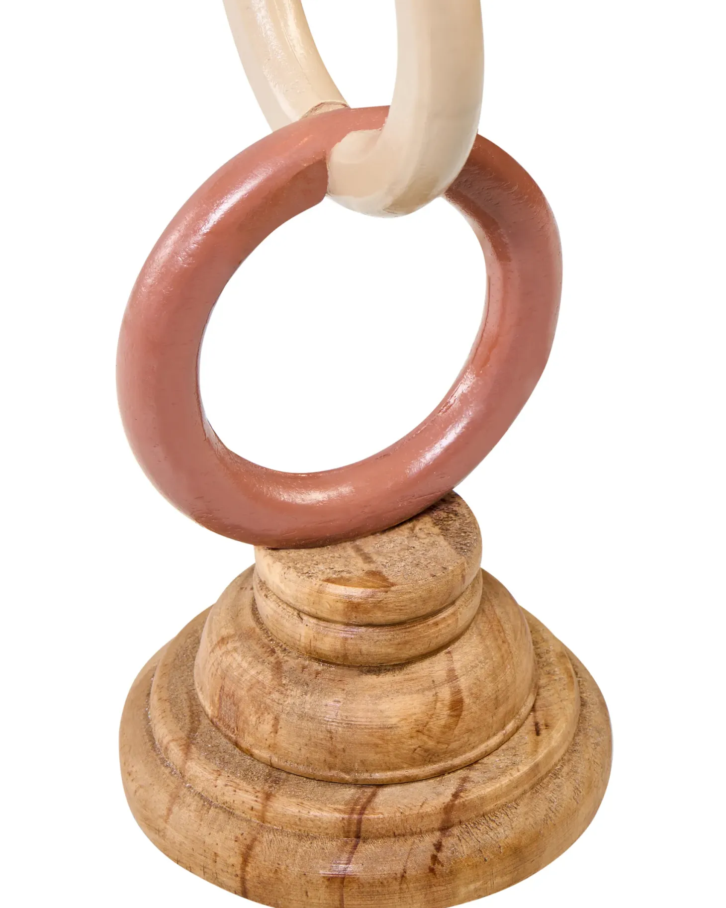 Świecznik WATERFORD Drewno sosnowe 29 cm Kolorowy