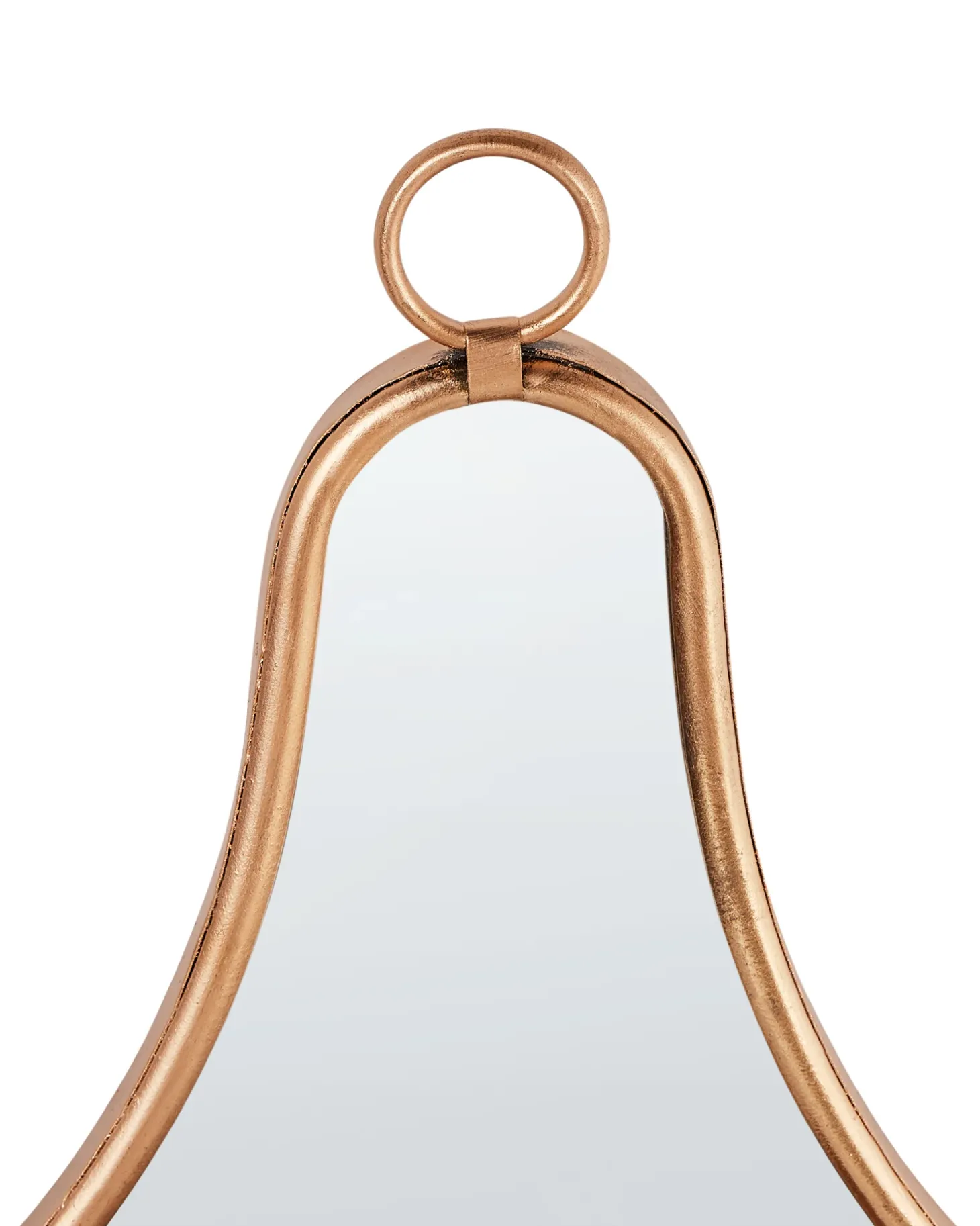 Świecznik wiszący BAZARNES Metal 45 cm Złoty