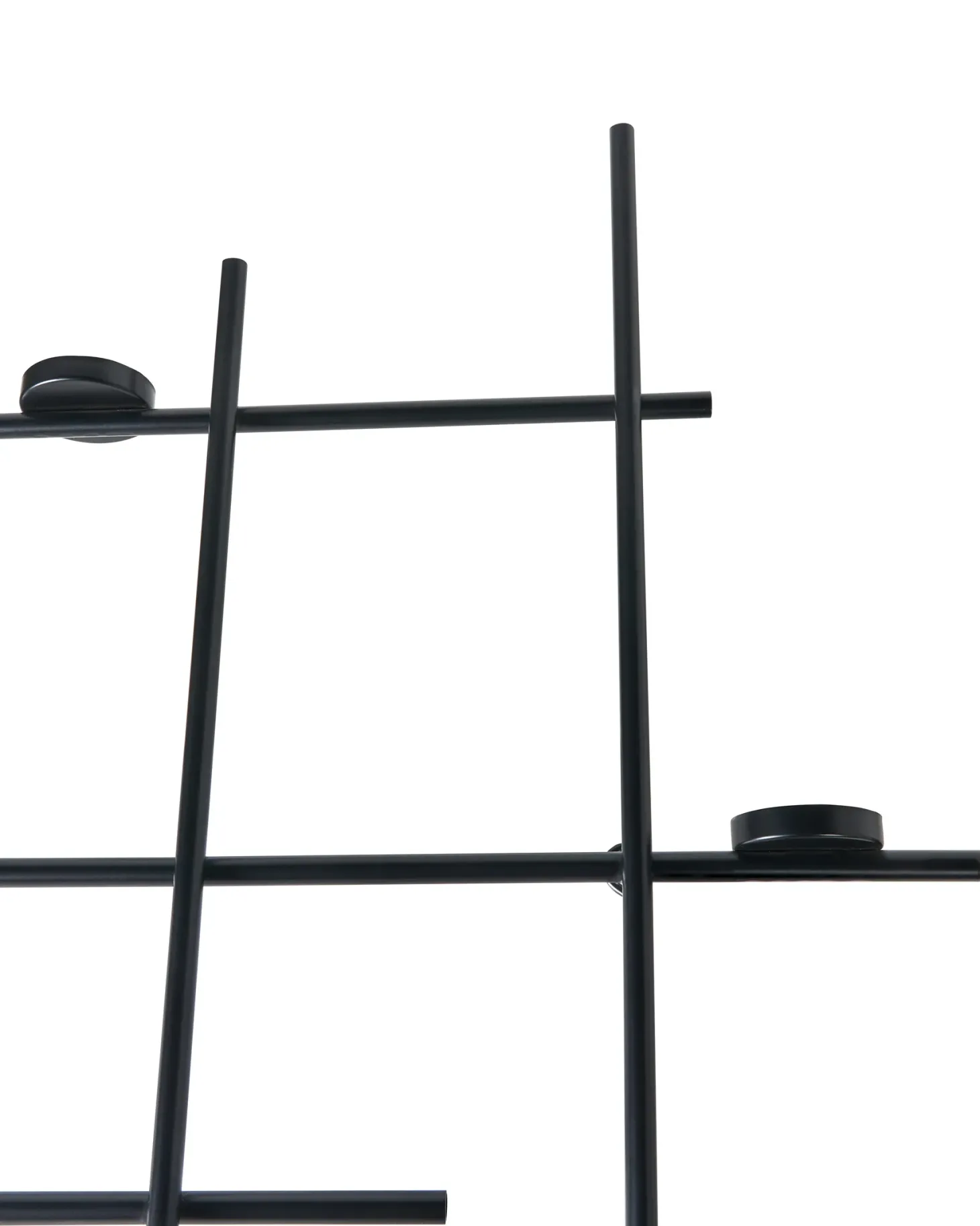 Świecznik wiszący PORTO 74 cm Czarny