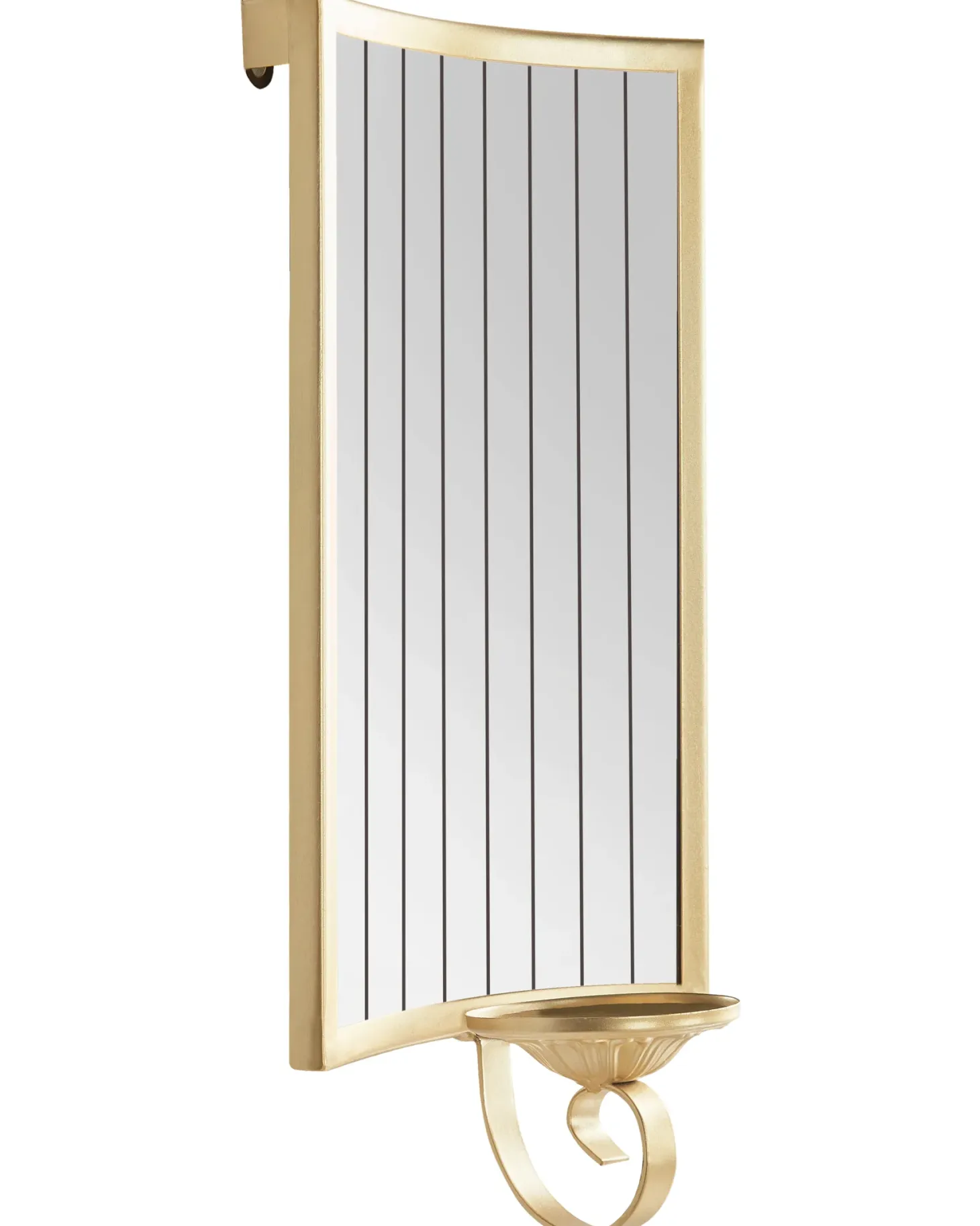 Świecznik wiszący SOBREDA Metal 41 cm Złoty