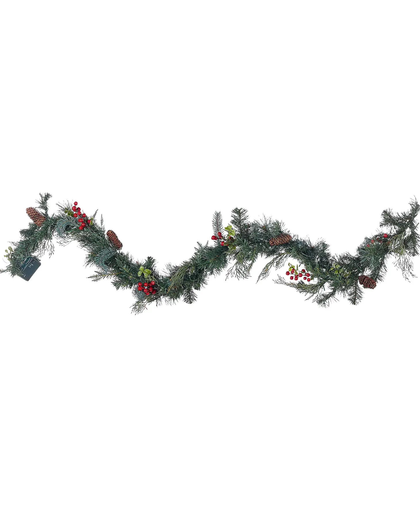 Świąteczna girlanda LED ELBRUS 180 cm Zielony