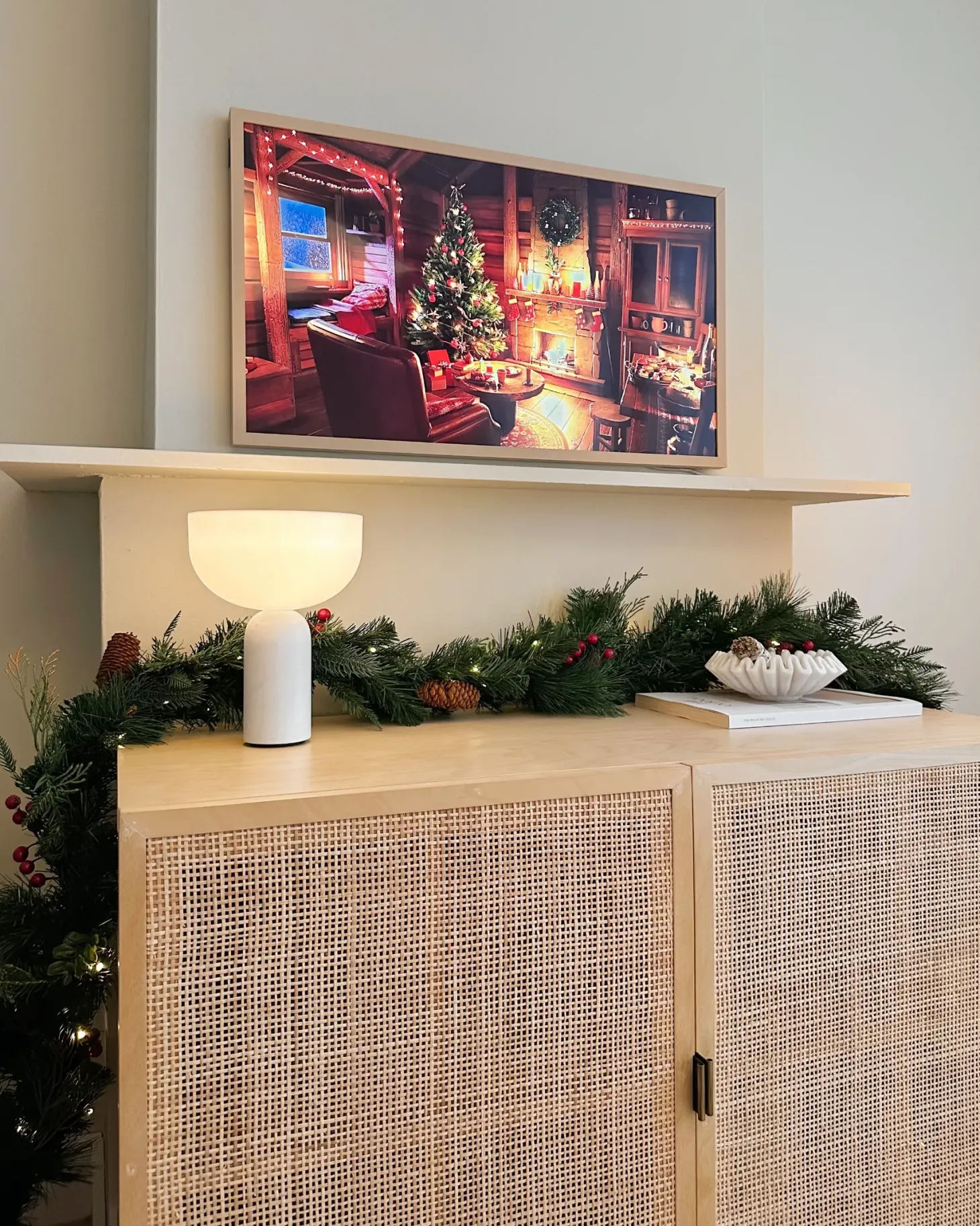 Świąteczna girlanda LED ELBRUS 270 cm Zielony