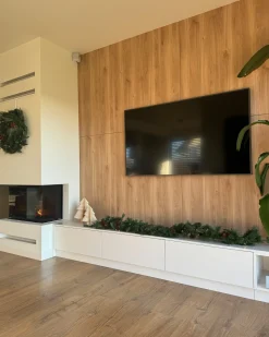 Świąteczna girlanda LED KAMERUN 180 cm Zielony