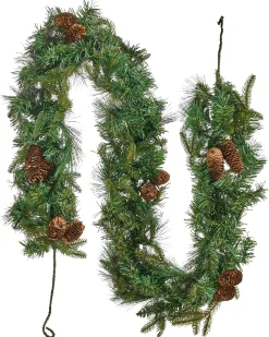 Świąteczna girlanda LED KAMERUN 180 cm Zielony