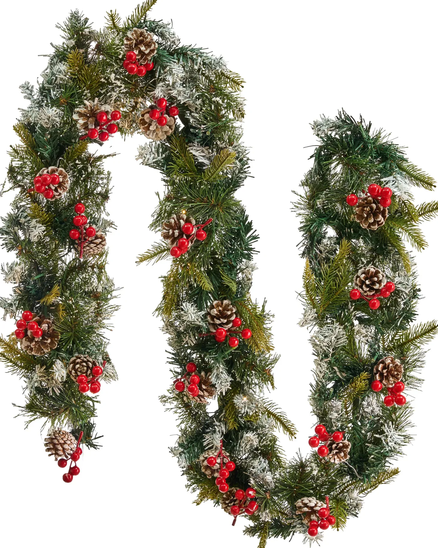 Świąteczna girlanda LED PAIMIO 180 cm Zielony