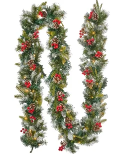 Świąteczna girlanda LED PAIMIO 270 cm Zielony