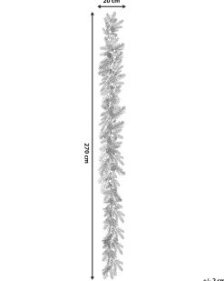 Świąteczna girlanda LED PAIMIO 270 cm Zielony
