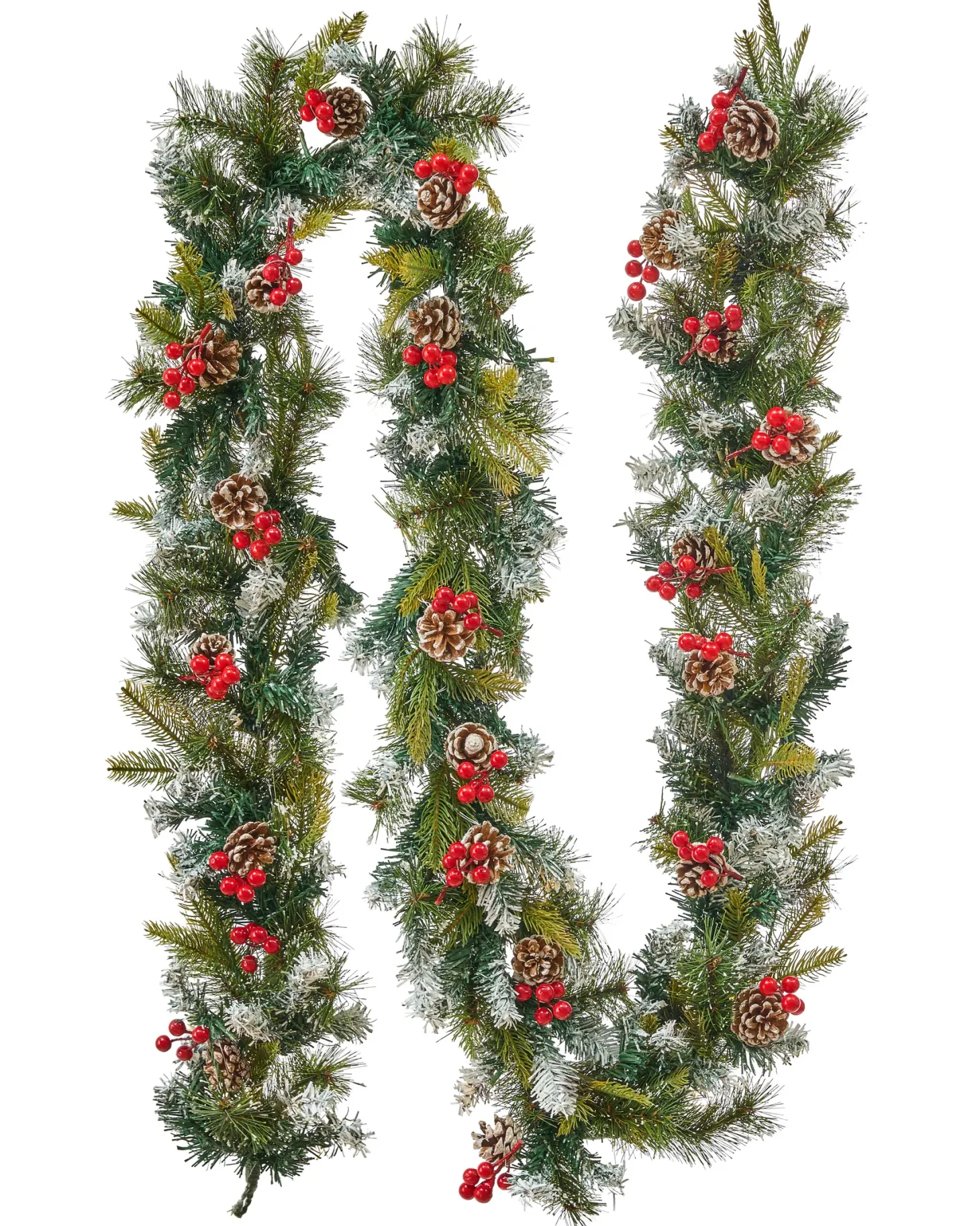 Świąteczna girlanda LED PAIMIO 270 cm Zielony
