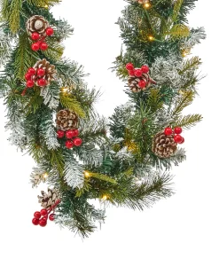 Świąteczna girlanda LED PAIMIO 270 cm Zielony