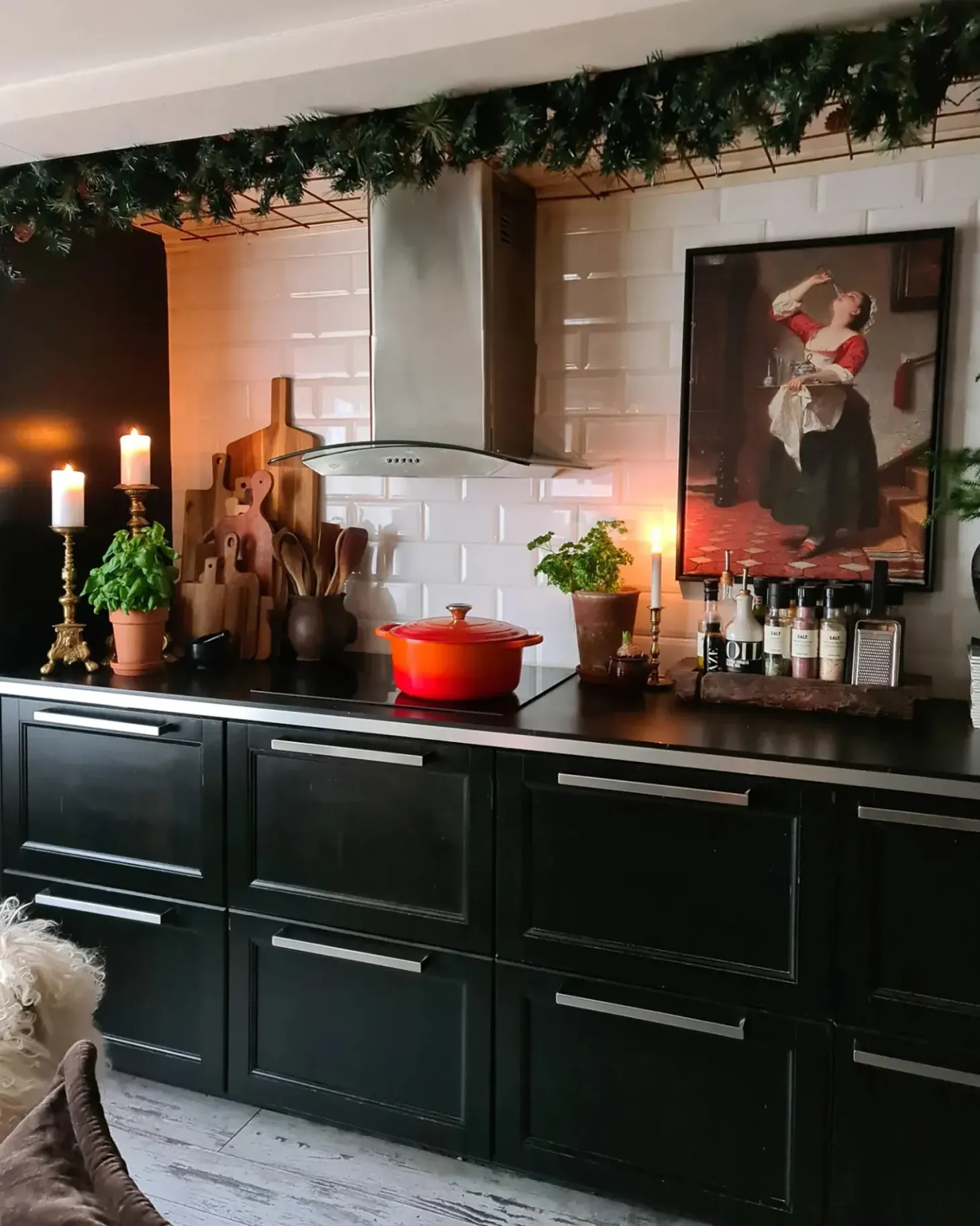 Świąteczna girlanda LED TENALA 270 cm Zielony