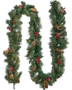 Świąteczna girlanda LED TENALA 270 cm Zielony