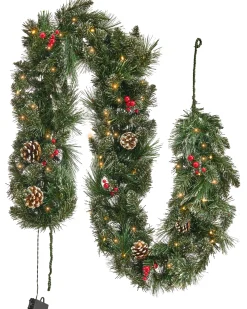 Świąteczna girlanda LED WAPTA 180 cm Zielony