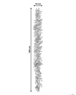 Świąteczna girlanda LED WAPTA 180 cm Zielony