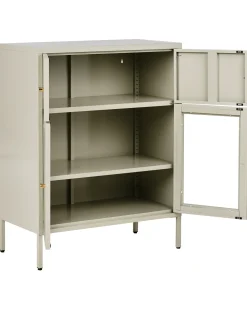 Best Witryna ze szklaną gablotą ESHOLT Metal 80 cm Jasno Wszystko Do Przechowywania W Kuchni|Wszystko Do Przechowywania