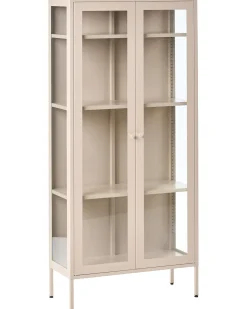 Best Witryna ze szklaną gablotą HARTY Metal 80 cm Wszystko Do Przechowywania W Kuchni|Wszystko Do Przechowywania