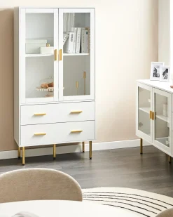 Discount MILORA 80 cm Biały Wszystko Do Przechowywania W Kuchni|Wszystko Do Przechowywania